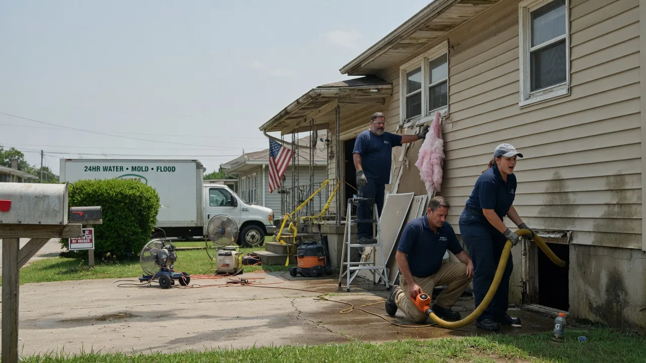 Water Damage Repair in Salisbury, NC near me
